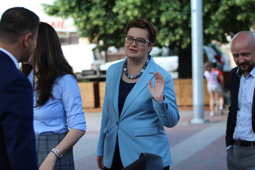 Katarzyna Lubnauer w Zamościu [foto] [video]