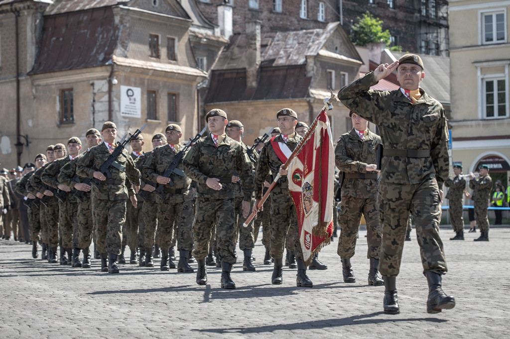 Lublin: Przysięga wojskowa i święto lubelskiej brygady