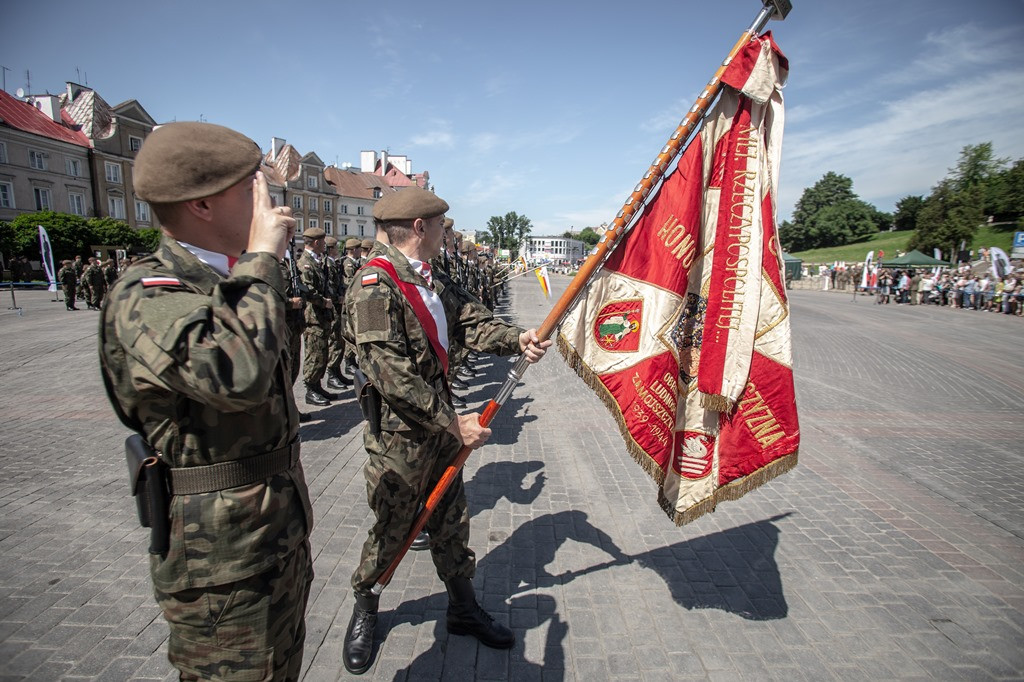 Lublin: Przysięga wojskowa i święto lubelskiej brygady