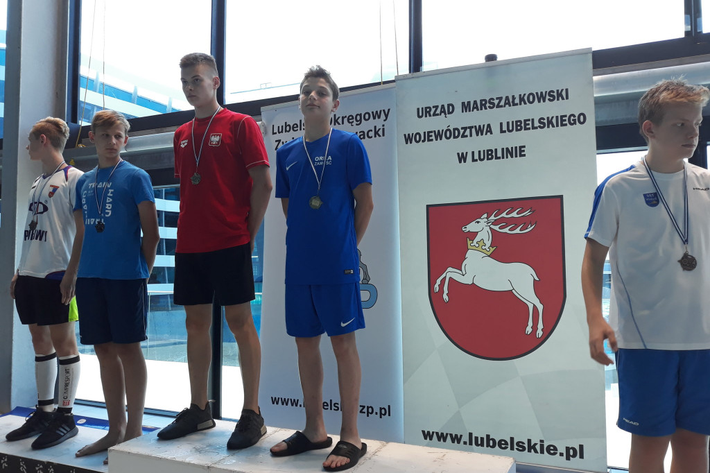 Zamość: Worek medali pływaków Orki