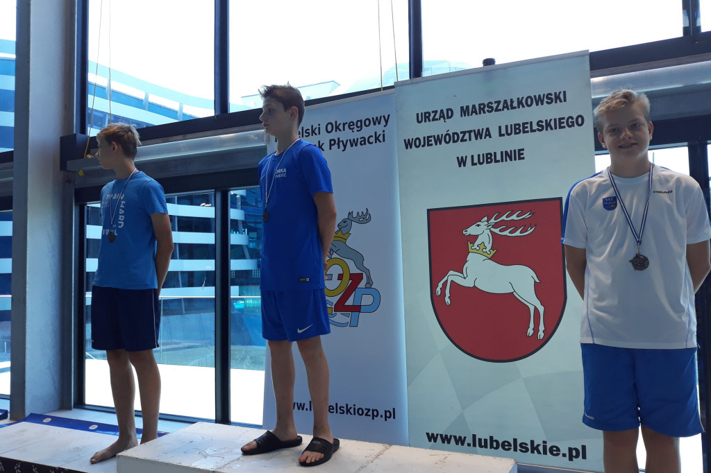 Zamość: Worek medali pływaków Orki