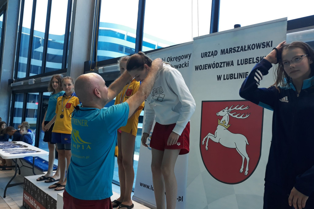 Zamość: Worek medali pływaków Orki