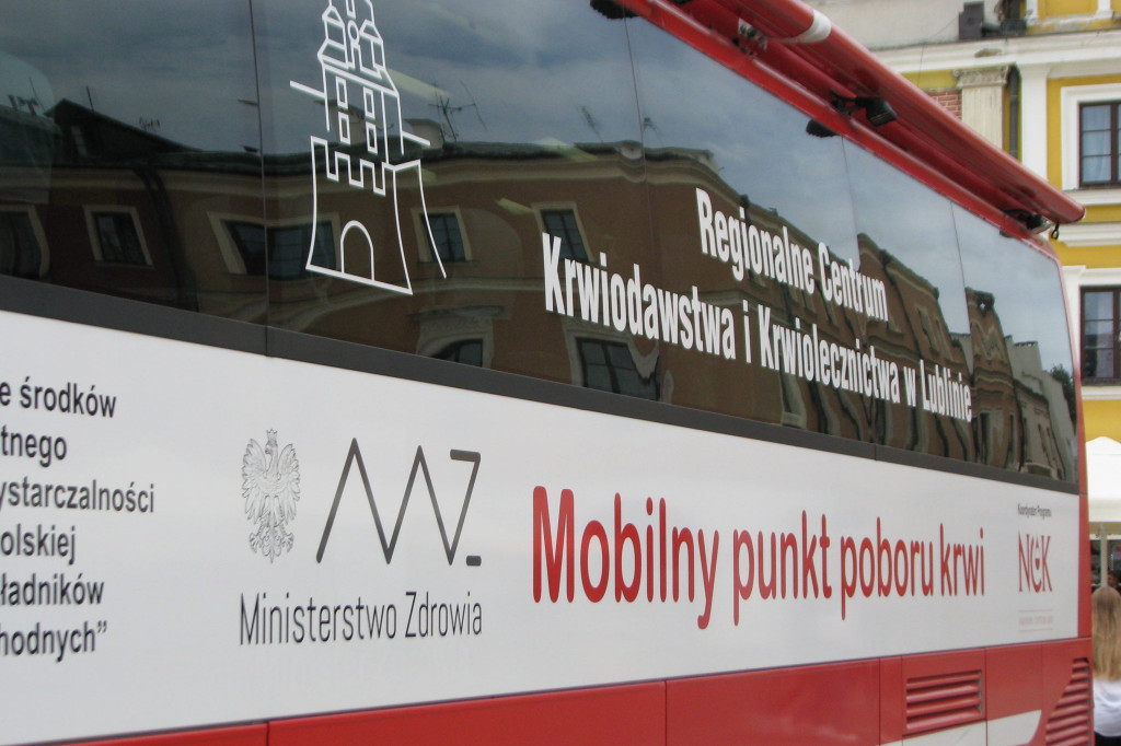 Zamość: Honorowi Dawcy Krwi - Dzieciom [FOTO]