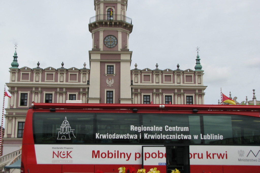 Zamość: Honorowi Dawcy Krwi - Dzieciom [FOTO]