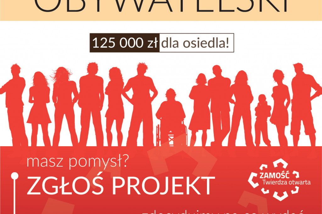 Zamość: Nabór zgłoszeń projektów do budżetu obywatelskiego trwa