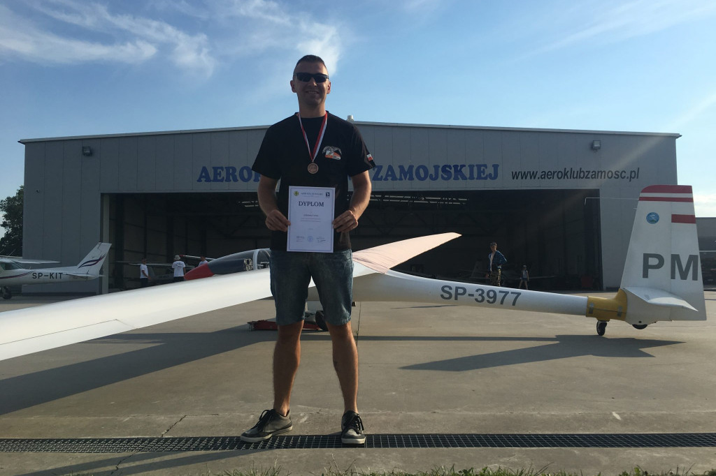 Zamość: Poleciał w nieznane. Wywalczył podium!