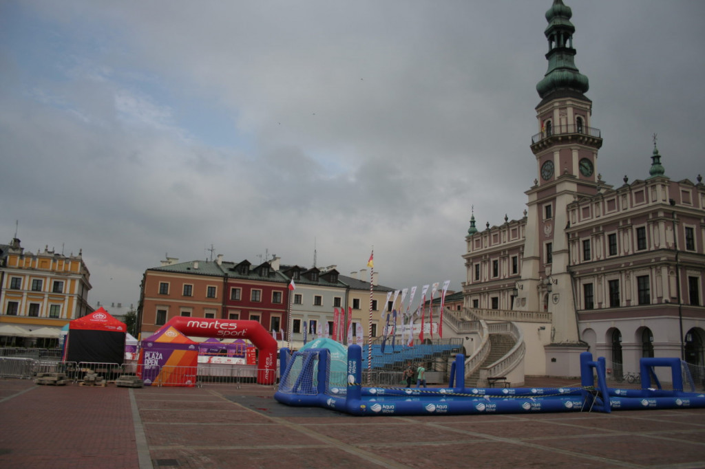 Zamość: Plaża Open z burzą w tle [FOTO]