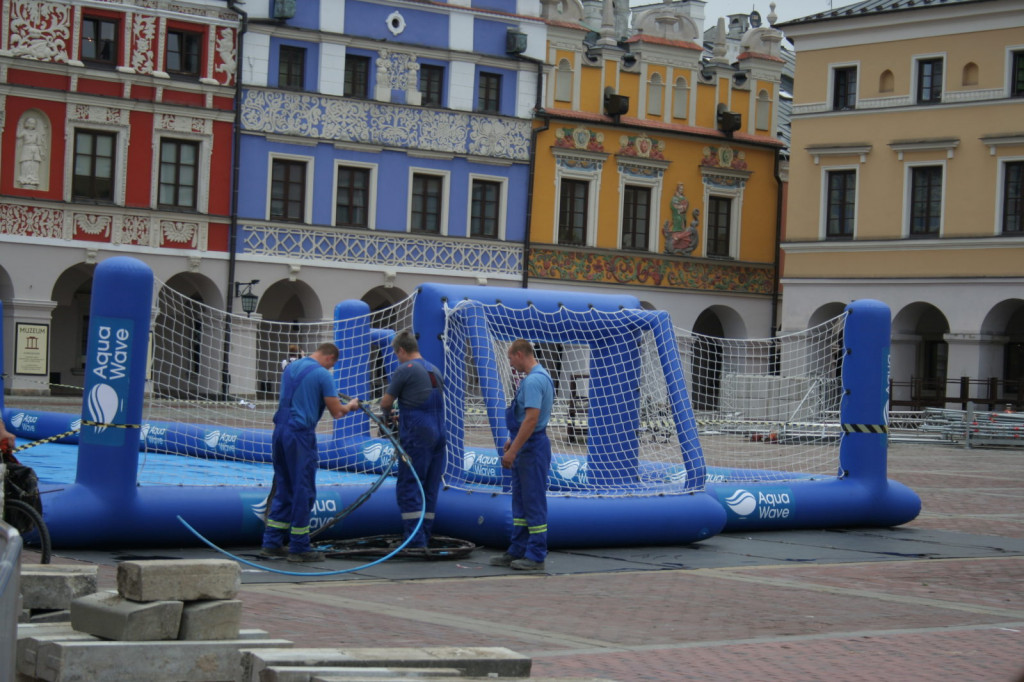 Zamość: Plaża Open z burzą w tle [FOTO]