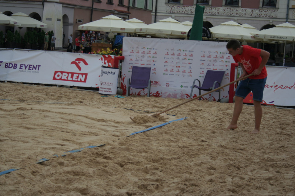 Zamość: Plaża Open z burzą w tle [FOTO]