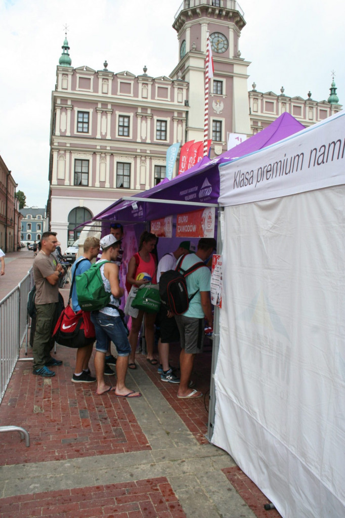 Zamość: Plaża Open z burzą w tle [FOTO]