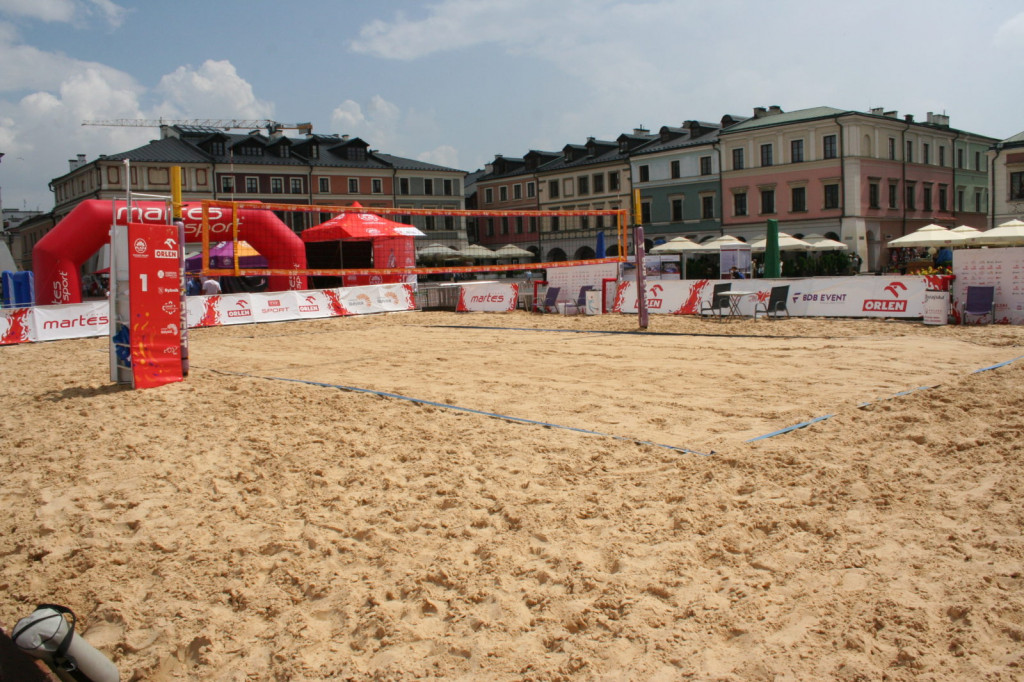 Zamość: Plaża Open z burzą w tle [FOTO]