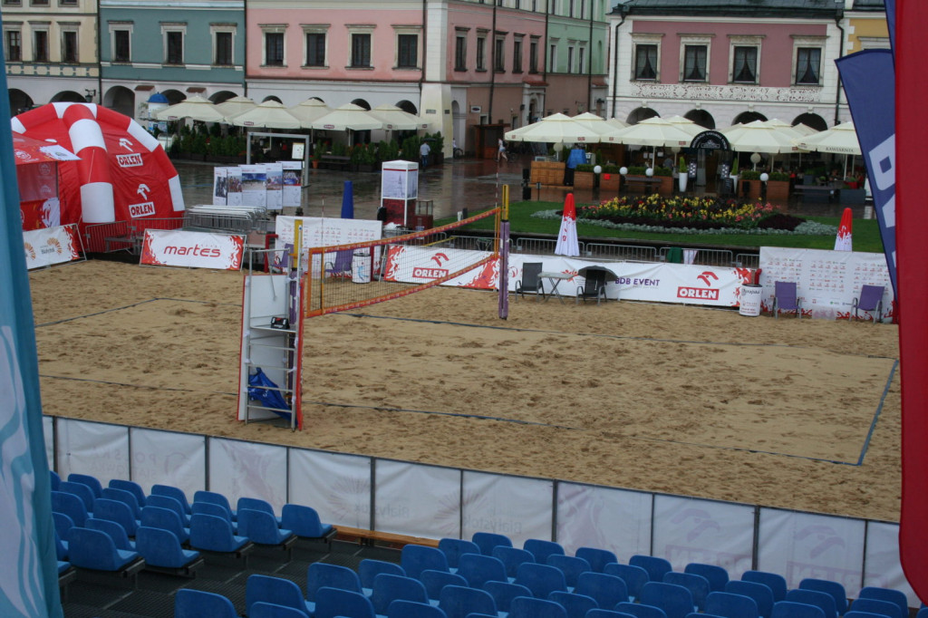 Zamość: Plaża Open z burzą w tle [FOTO]