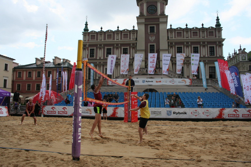 Zamość: Plaża Open z burzą w tle [FOTO]