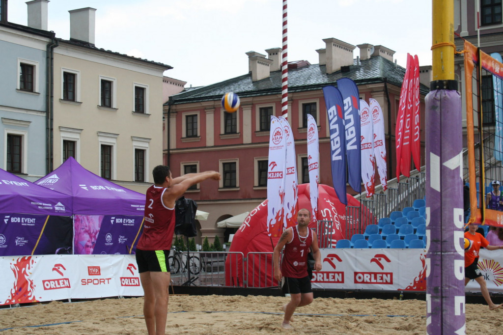 Zamość: Plaża Open z burzą w tle [FOTO]