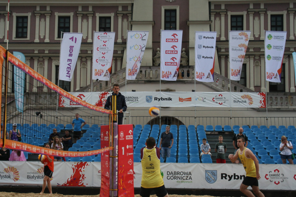 Zamość: Plaża Open z burzą w tle [FOTO]