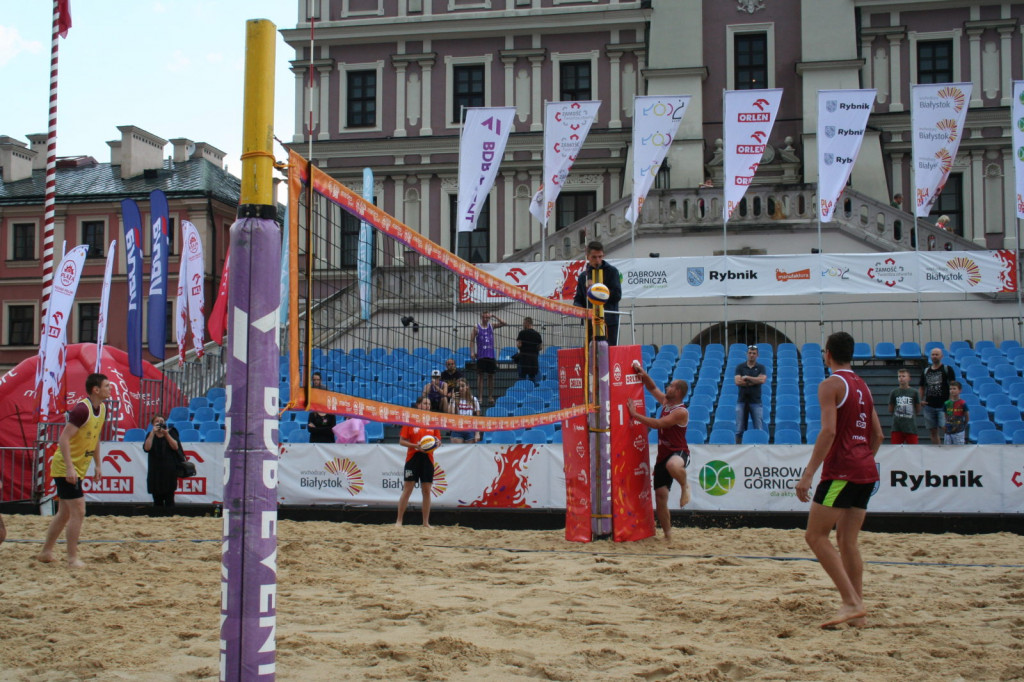 Zamość: Plaża Open z burzą w tle [FOTO]