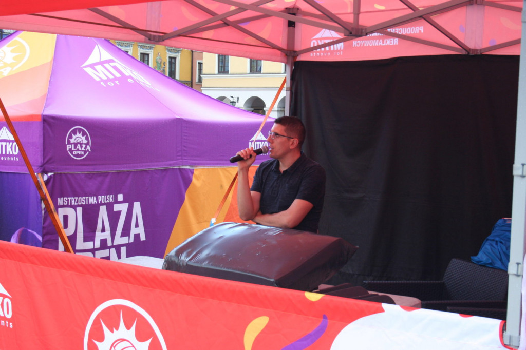 Zamość: Plaża Open z burzą w tle [FOTO]
