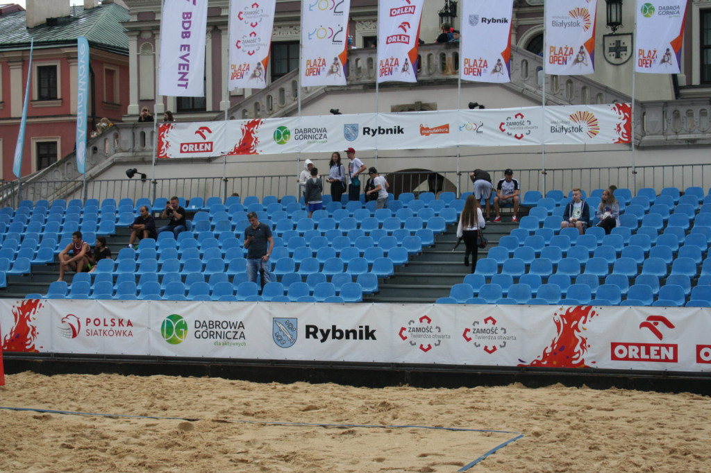 Zamość: Plaża Open z burzą w tle [FOTO]