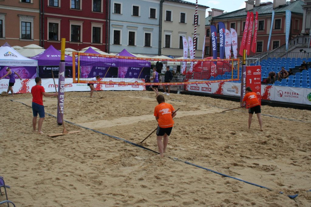 Zamość: Plaża Open z burzą w tle [FOTO]