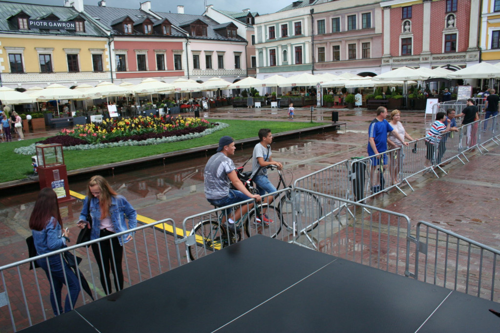 Zamość: Plaża Open z burzą w tle [FOTO]