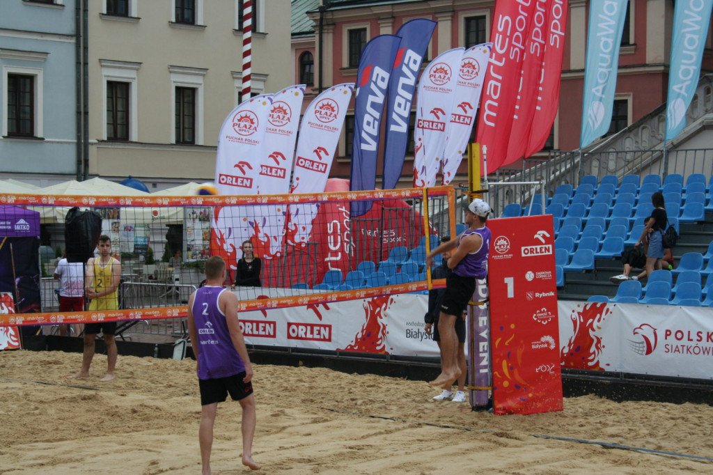 Zamość: Plaża Open z burzą w tle [FOTO]