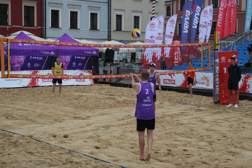 Zamość: Plaża Open z burzą w tle [FOTO]