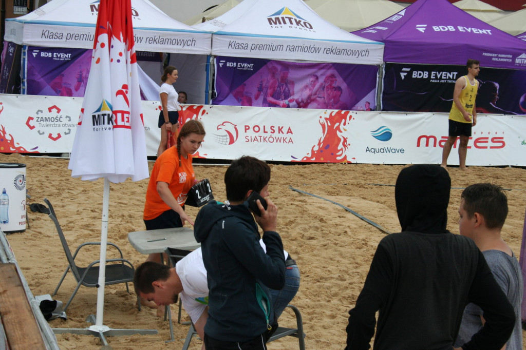 Zamość: Plaża Open z burzą w tle [FOTO]