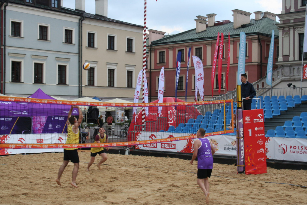 Zamość: Plaża Open z burzą w tle [FOTO]