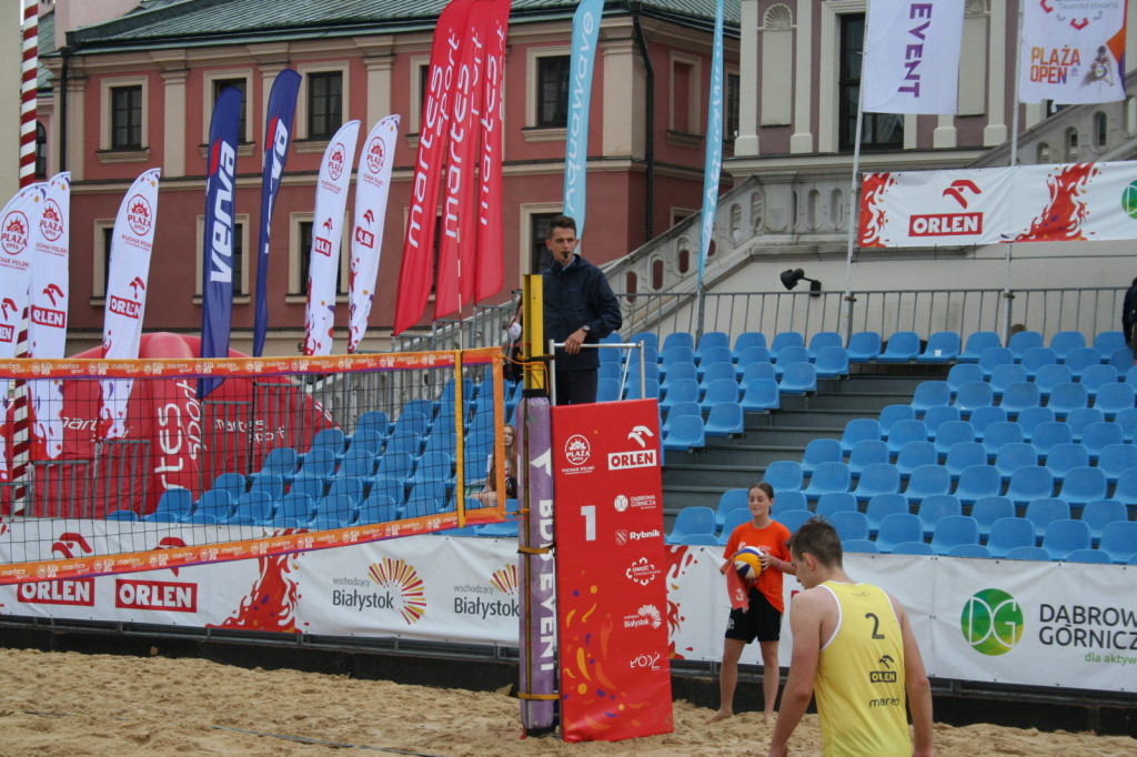 Zamość: Plaża Open z burzą w tle [FOTO]