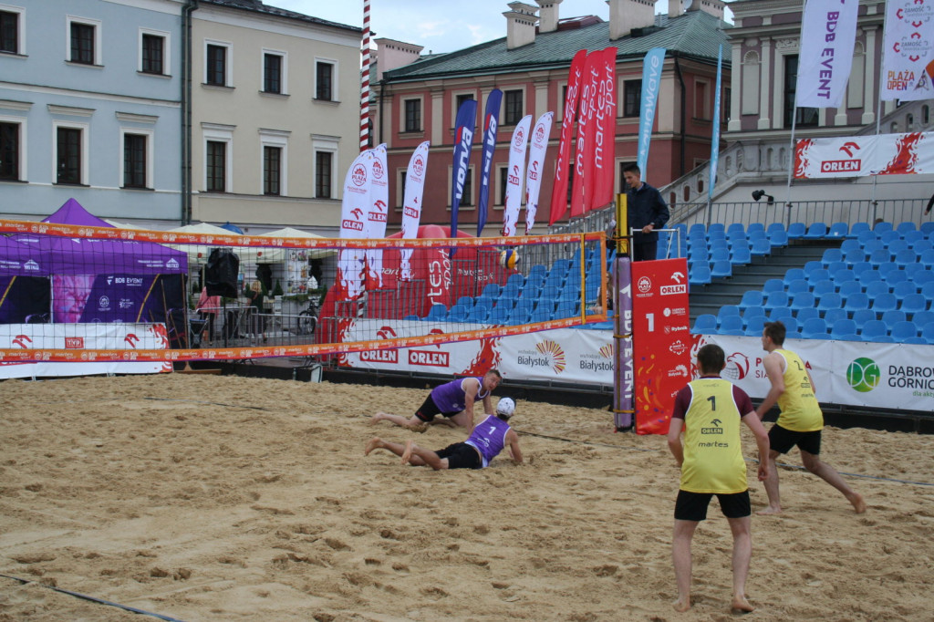 Zamość: Plaża Open z burzą w tle [FOTO]