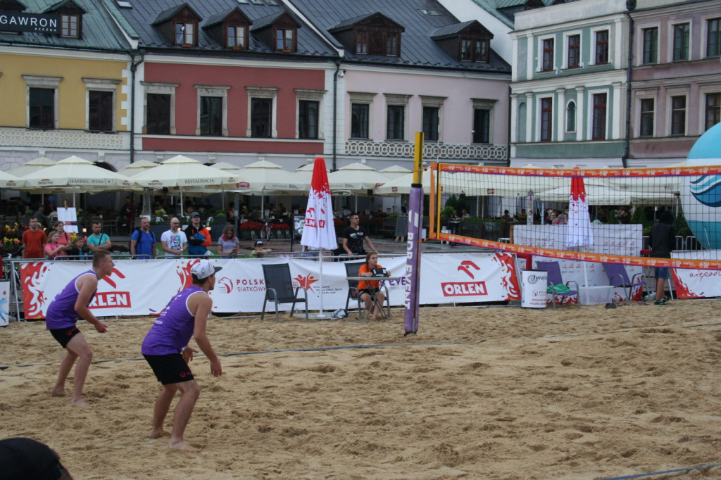 Zamość: Plaża Open z burzą w tle [FOTO]
