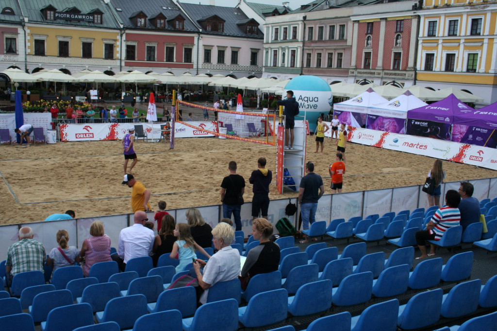 Zamość: Plaża Open z burzą w tle [FOTO]