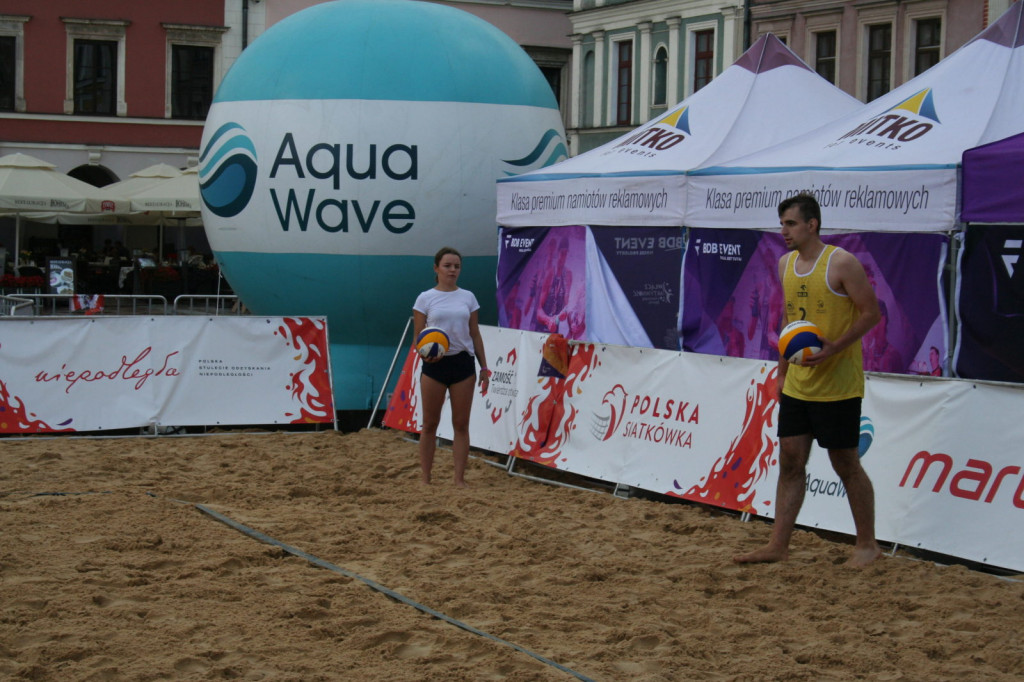 Zamość: Plaża Open z burzą w tle [FOTO]