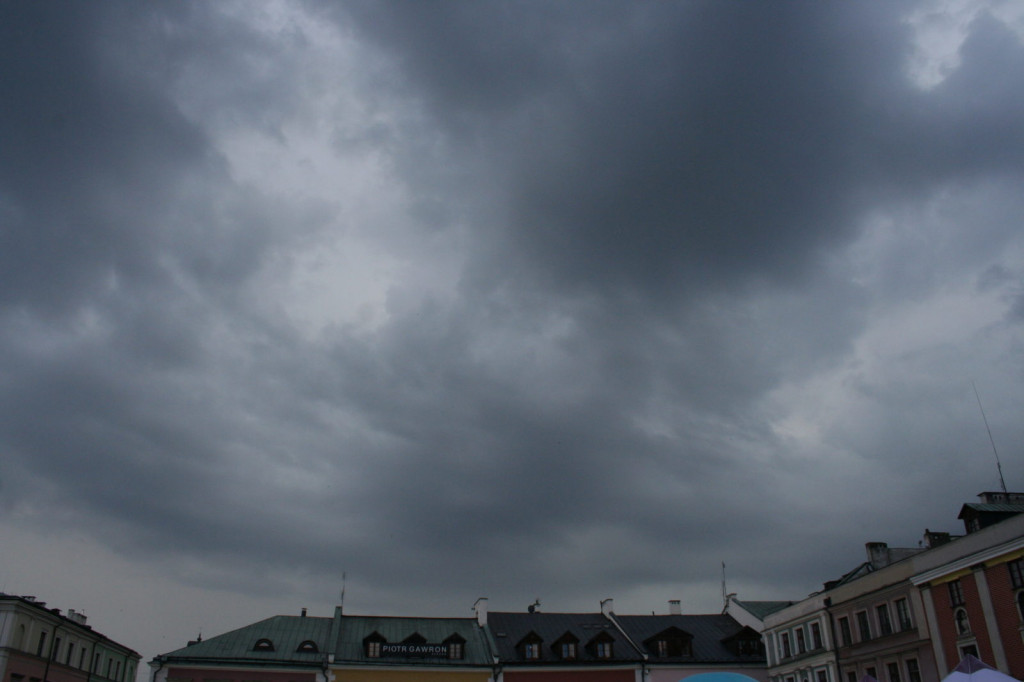Zamość: Plaża Open z burzą w tle [FOTO]