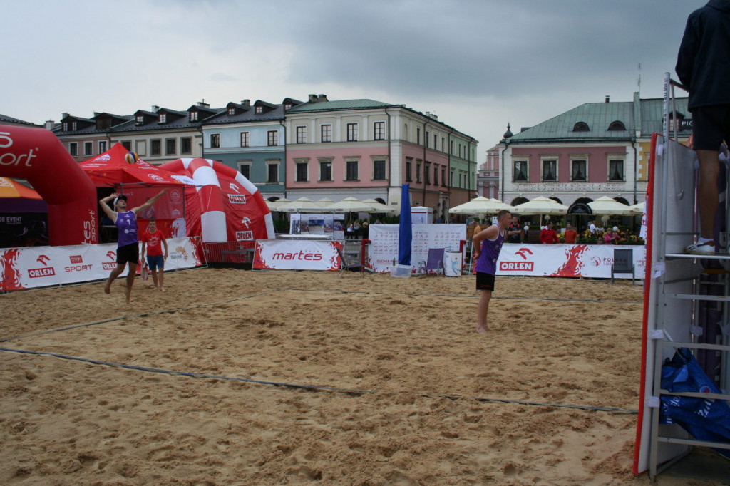 Zamość: Plaża Open z burzą w tle [FOTO]