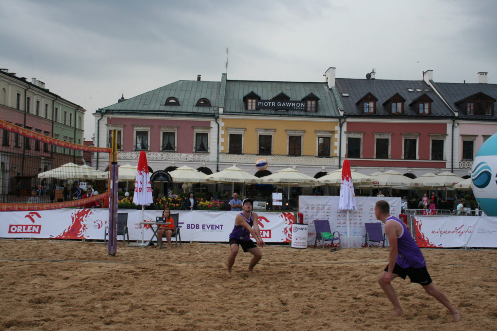 Zamość: Plaża Open z burzą w tle [FOTO]