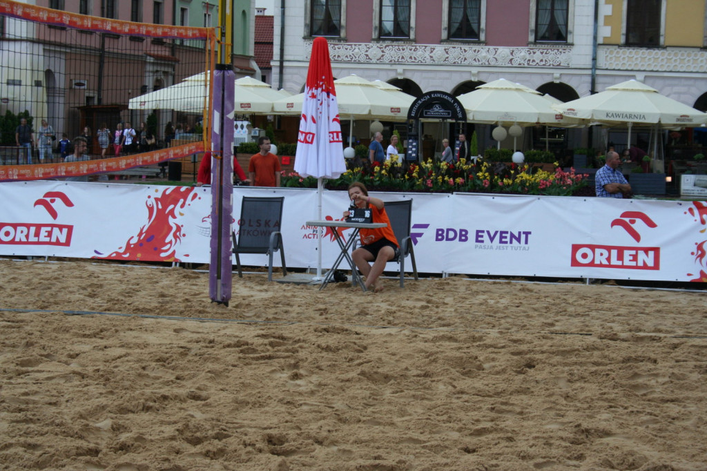 Zamość: Plaża Open z burzą w tle [FOTO]