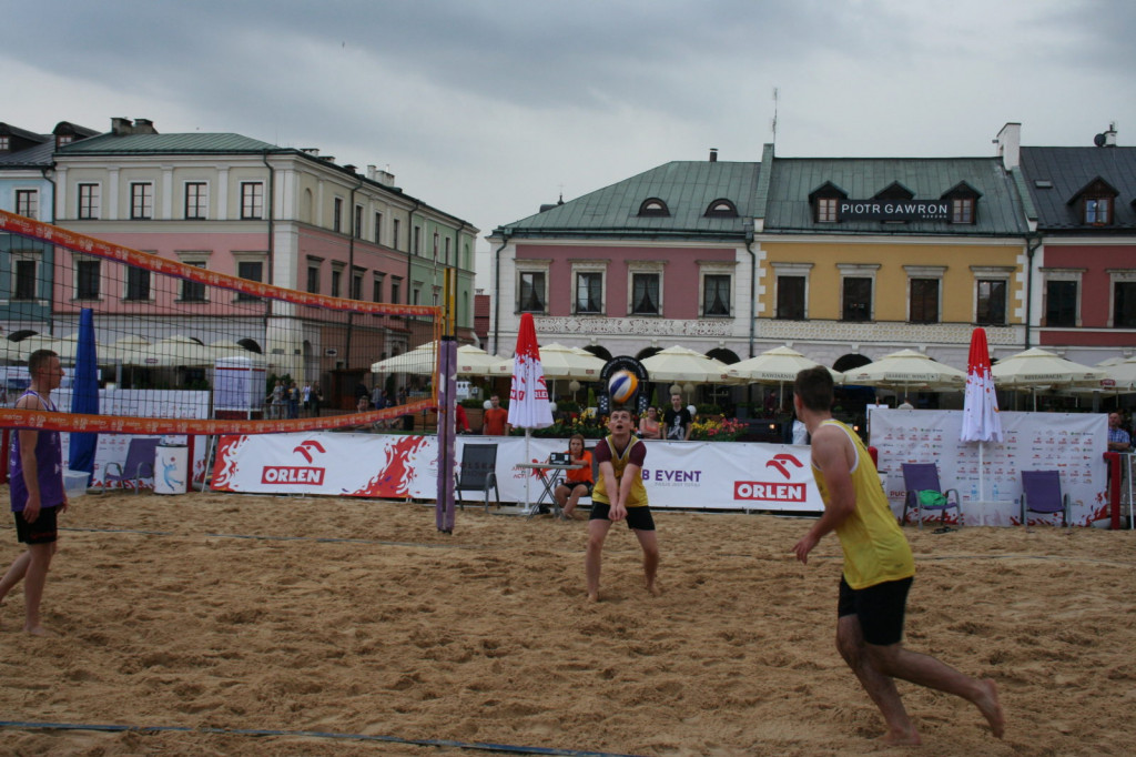 Zamość: Plaża Open z burzą w tle [FOTO]