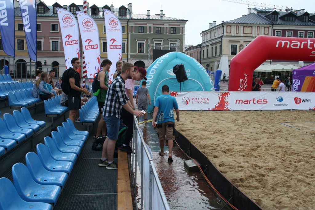 Zamość: Plaża Open z burzą w tle [FOTO]