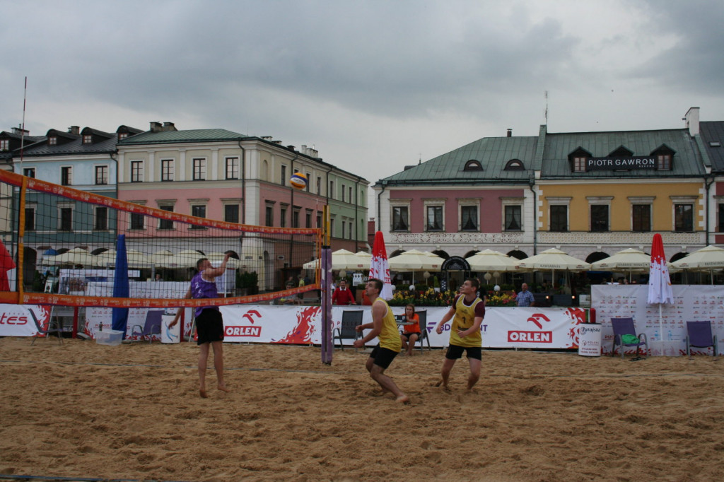 Zamość: Plaża Open z burzą w tle [FOTO]