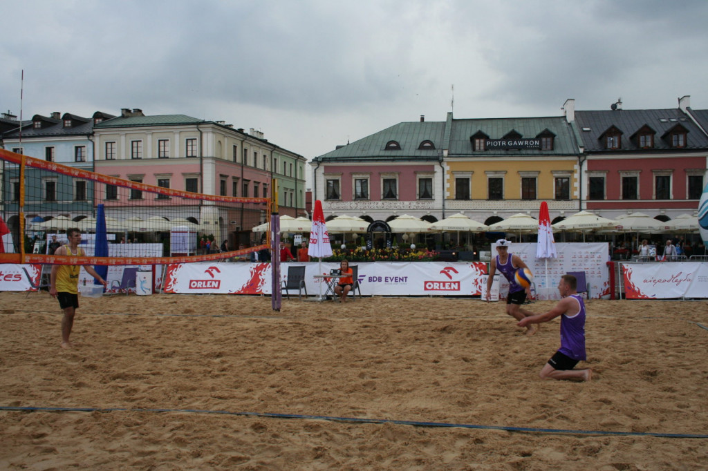 Zamość: Plaża Open z burzą w tle [FOTO]