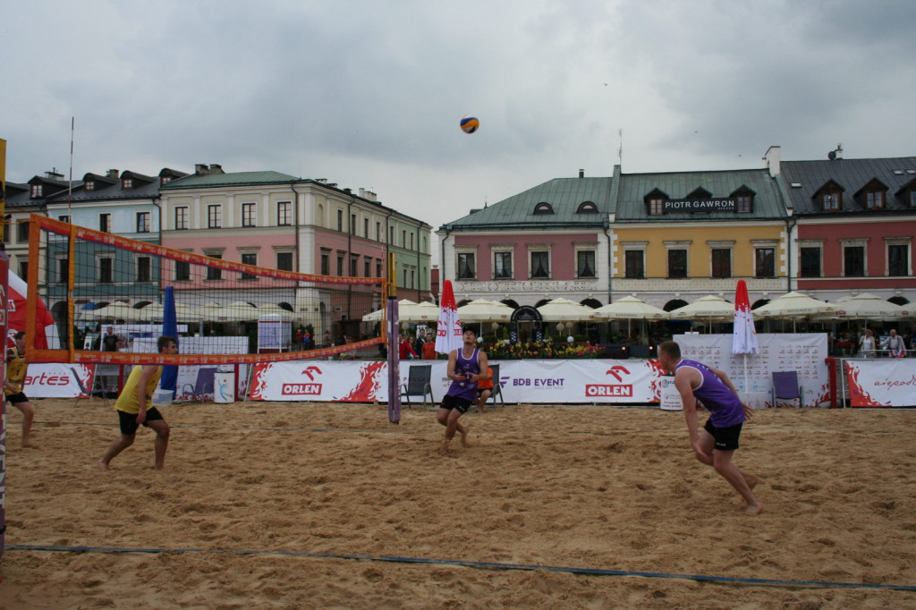 Zamość: Plaża Open z burzą w tle [FOTO]