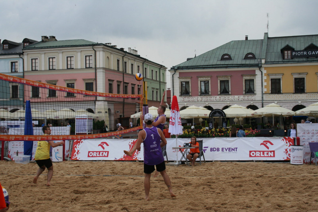 Zamość: Plaża Open z burzą w tle [FOTO]