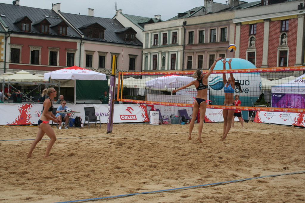 Zamość: Trwają Mistrzostwa Polski Kobiet i Mężczyzn w siatkówce plażowej [FOTO, PROGRAM]