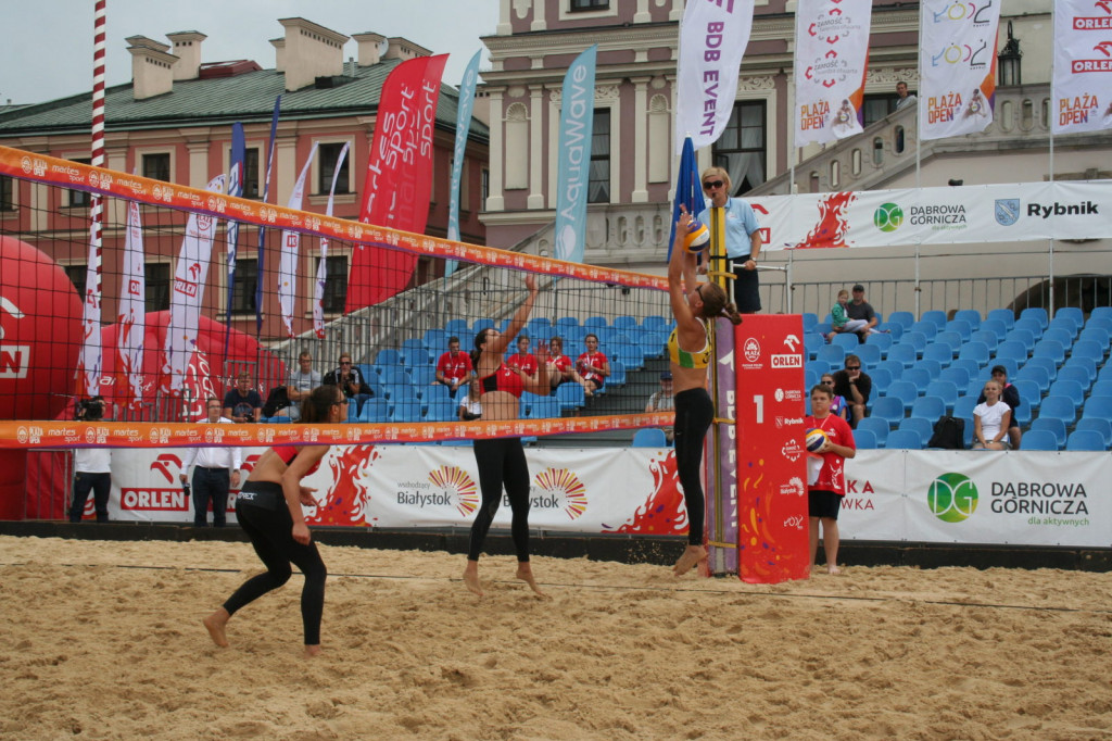 Zamość: Trwają Mistrzostwa Polski Kobiet i Mężczyzn w siatkówce plażowej [FOTO, PROGRAM]