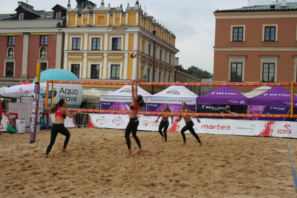 Zamość: Trwają Mistrzostwa Polski Kobiet i Mężczyzn w siatkówce plażowej [FOTO, PROGRAM]