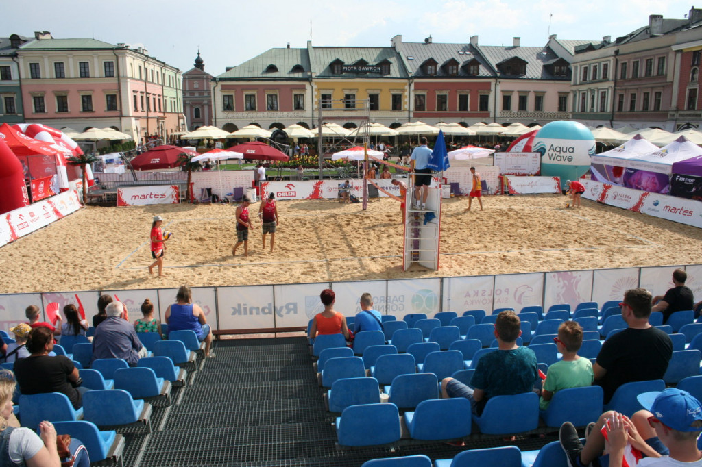 Zamość: Kwalifikacje mistrzostw Polski w siatkówce plażowej i mundial na wodzie [WYNIKI, FOTO]