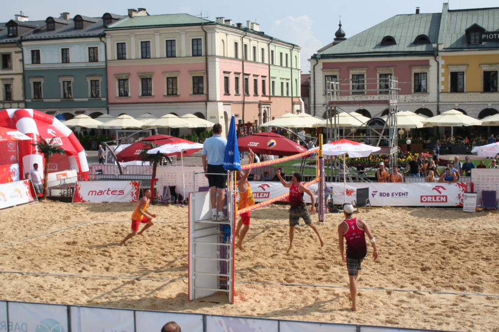 Zamość: Kwalifikacje mistrzostw Polski w siatkówce plażowej i mundial na wodzie [WYNIKI, FOTO]