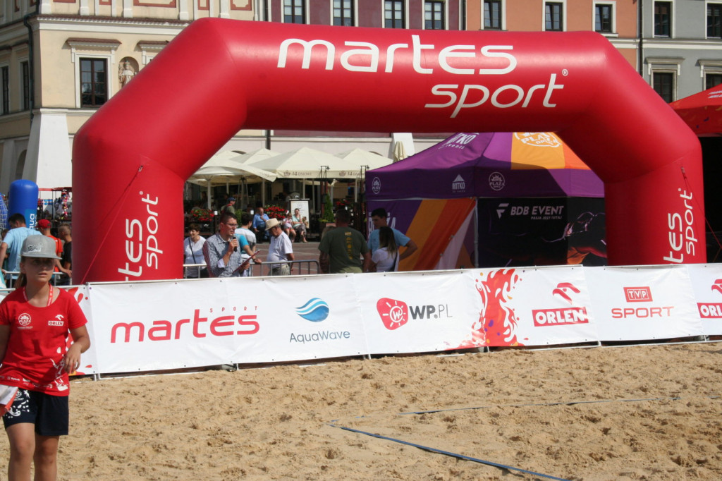 Zamość: Kwalifikacje mistrzostw Polski w siatkówce plażowej i mundial na wodzie [WYNIKI, FOTO]