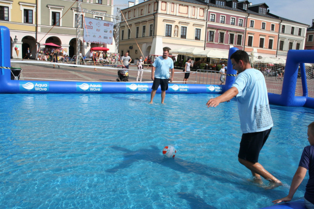 Zamość: Kwalifikacje mistrzostw Polski w siatkówce plażowej i mundial na wodzie [WYNIKI, FOTO]